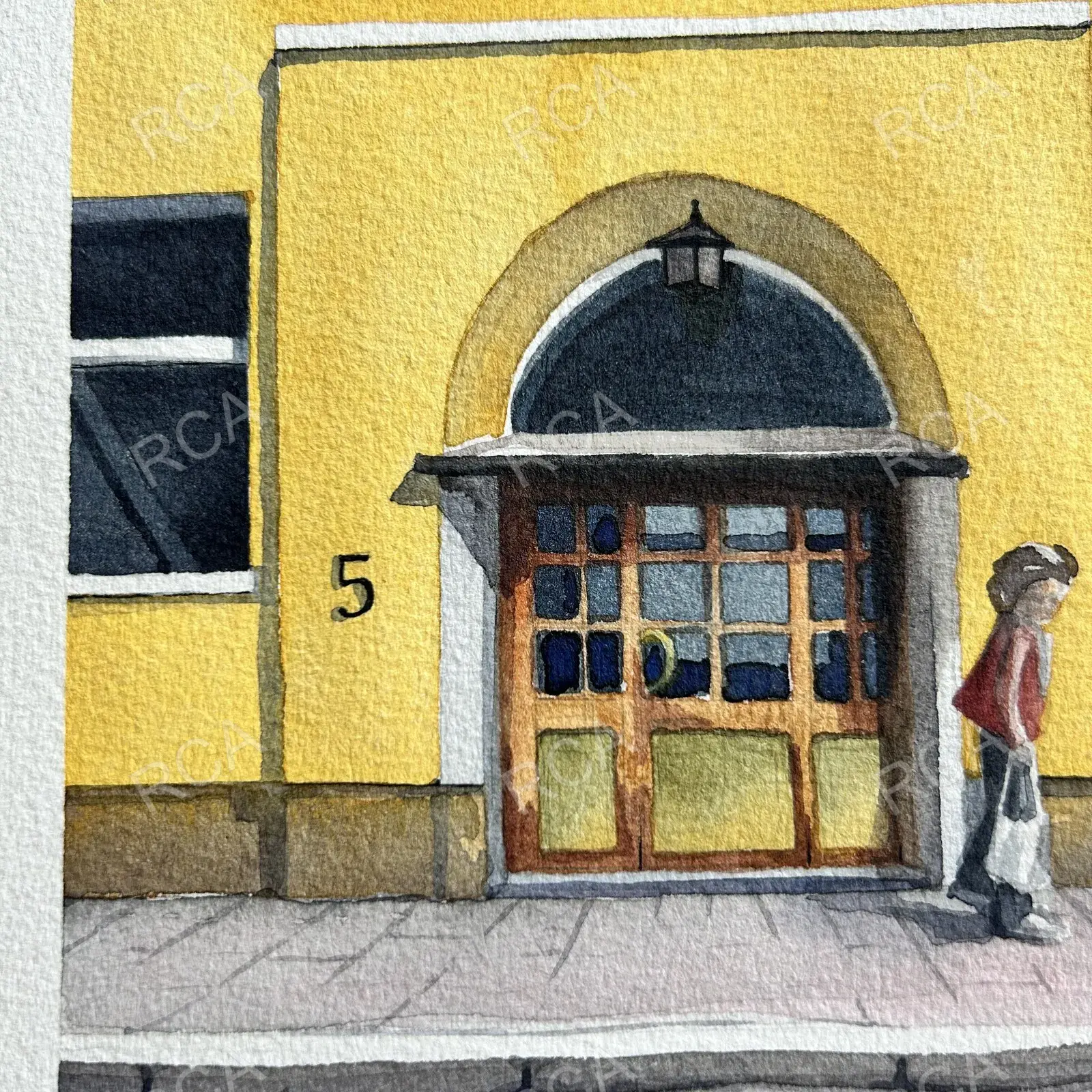 Yellow #5 detail 3