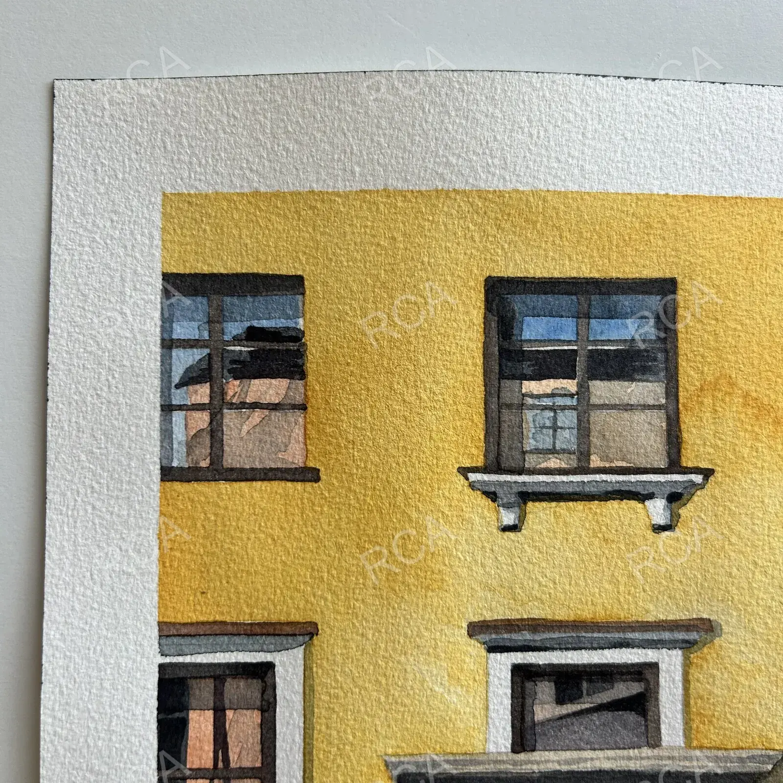 Yellow #4 detail 3