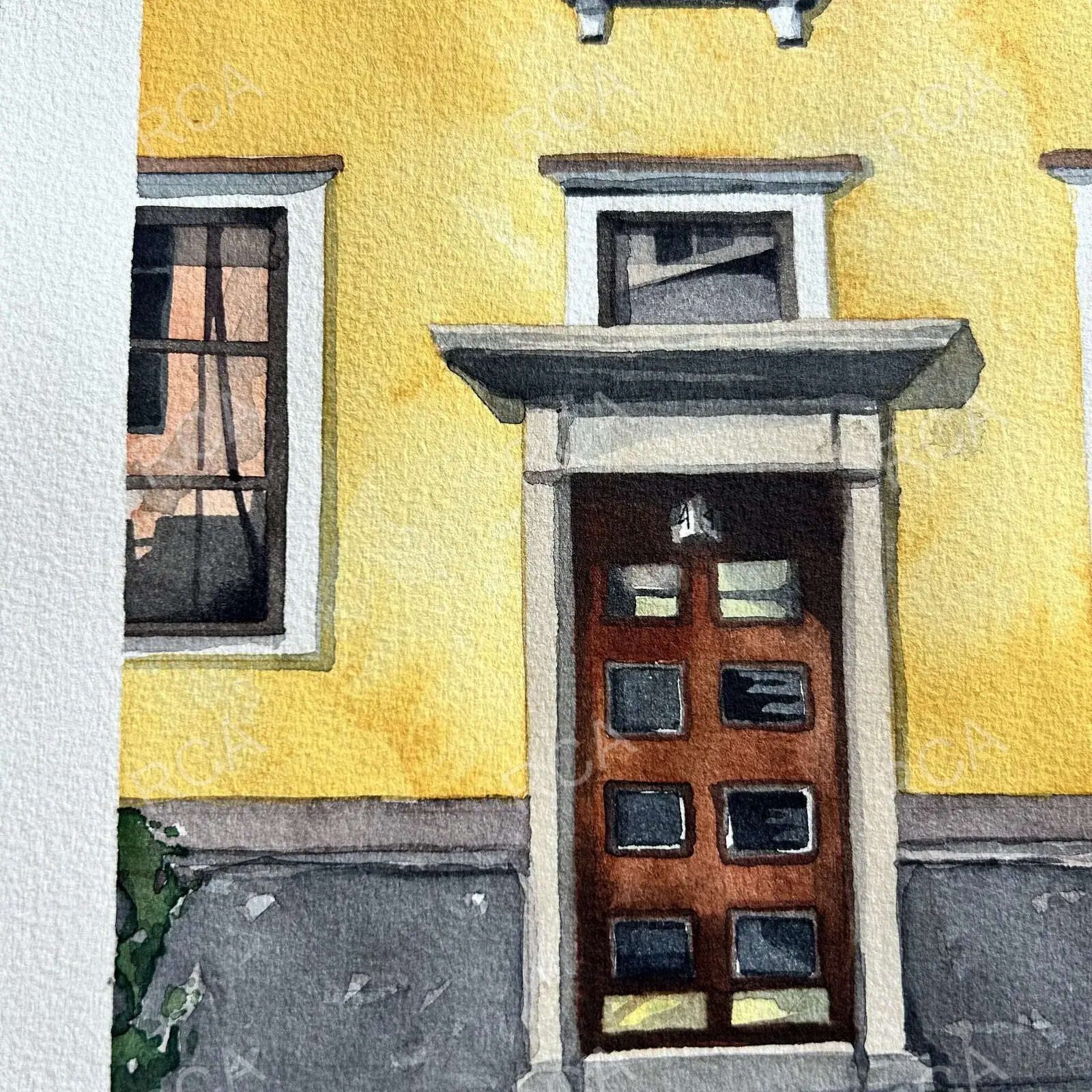 Yellow #4 detail 5