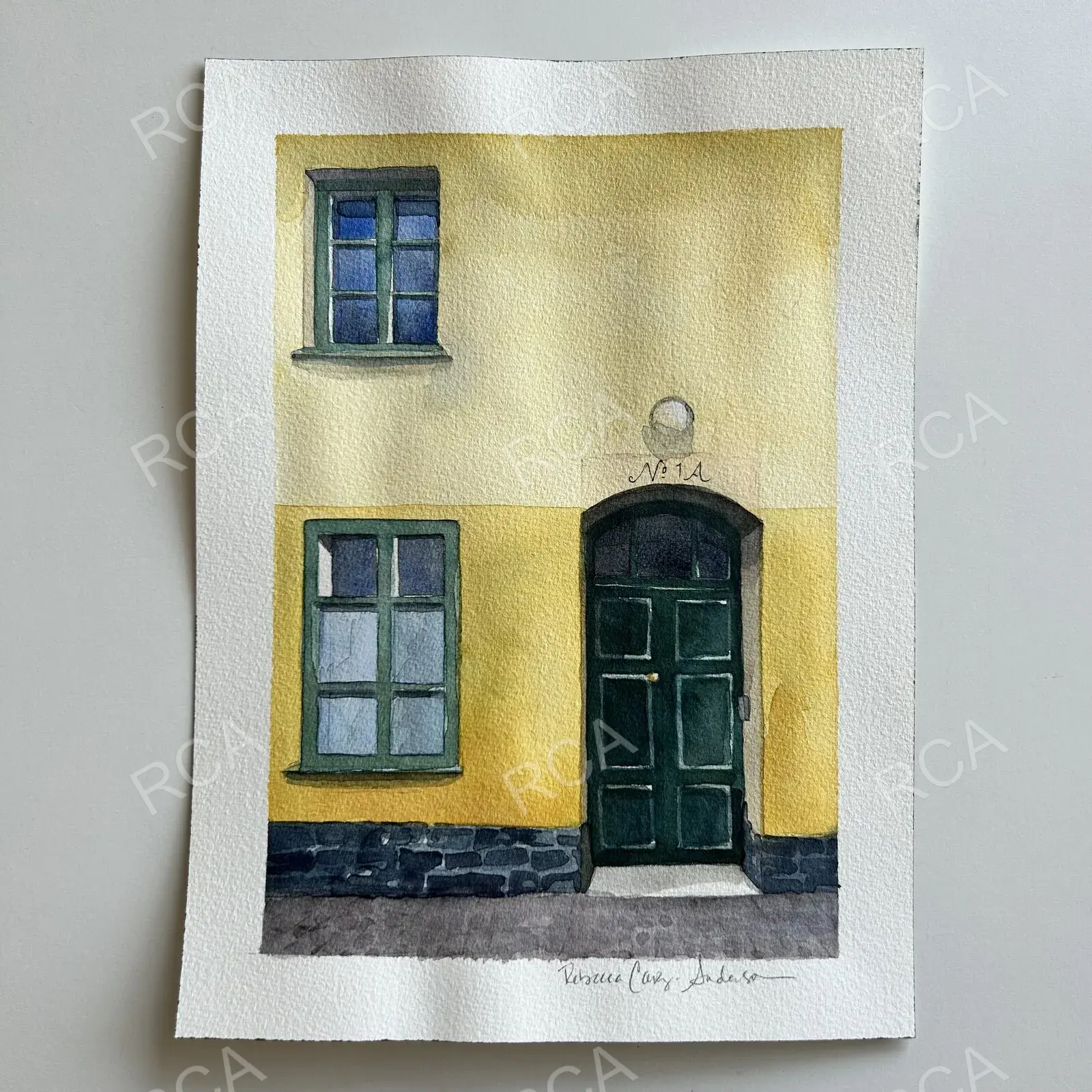 Yellow No. 1A, Långholmen detail 2