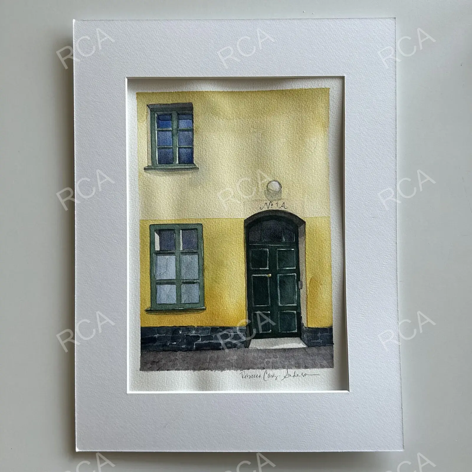 Yellow No. 1A, Långholmen detail 3