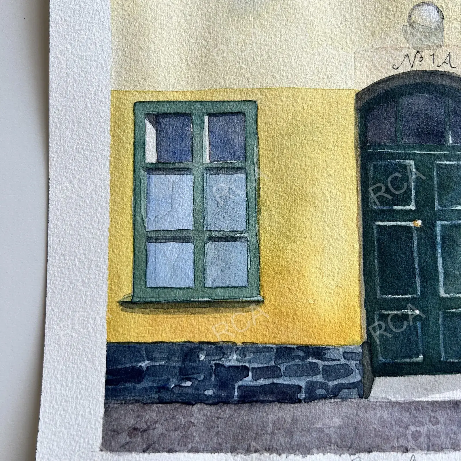 Yellow No. 1A, Långholmen detail 5