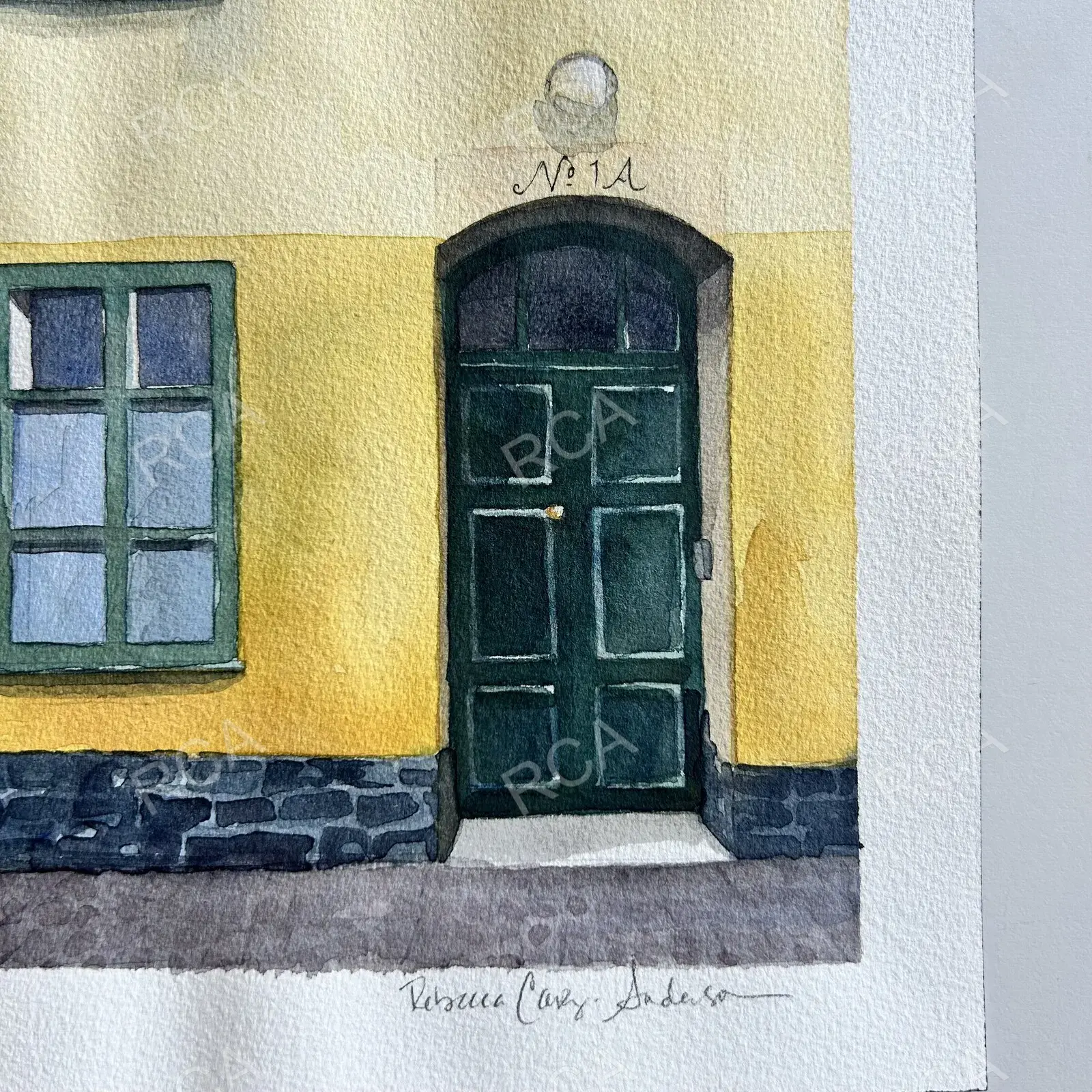 Yellow No. 1A, Långholmen detail 6