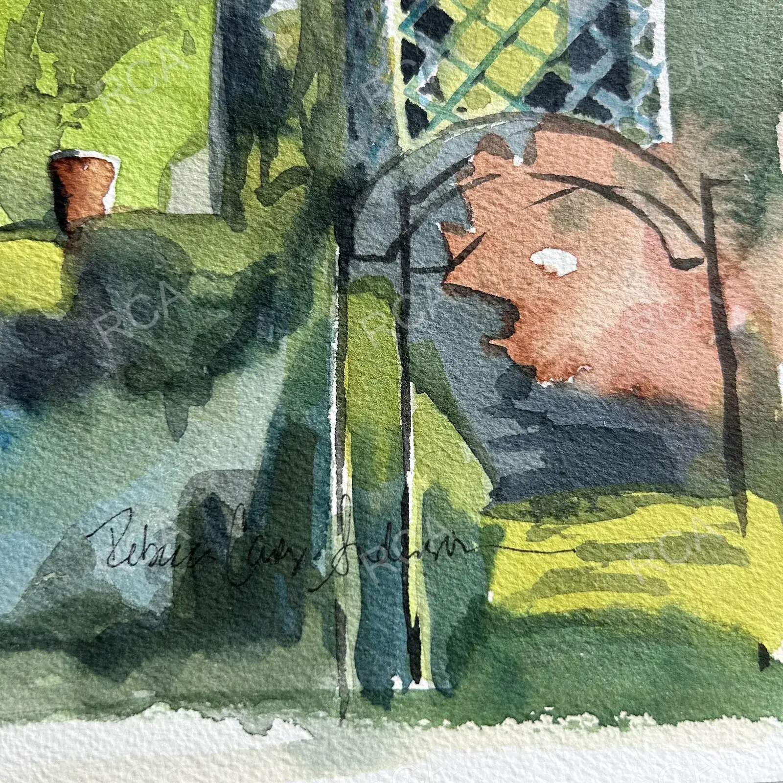 Green, Tanto Mindre detail 4