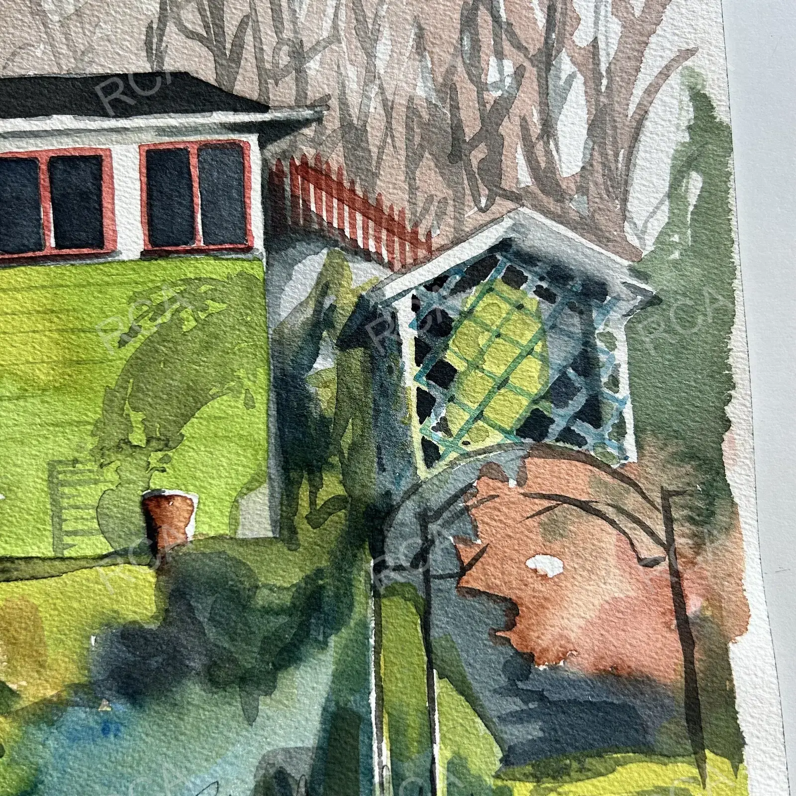 Green, Tanto Mindre detail 5