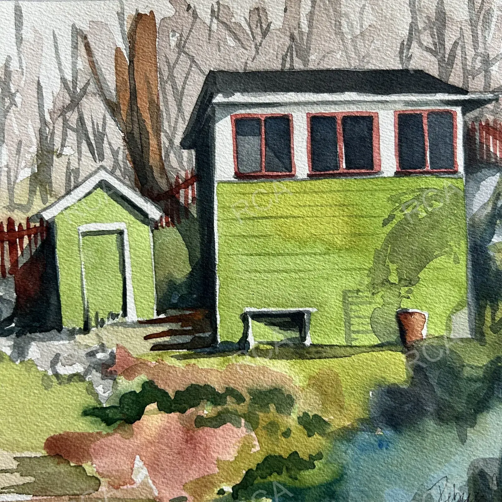 Green, Tanto Mindre detail 6