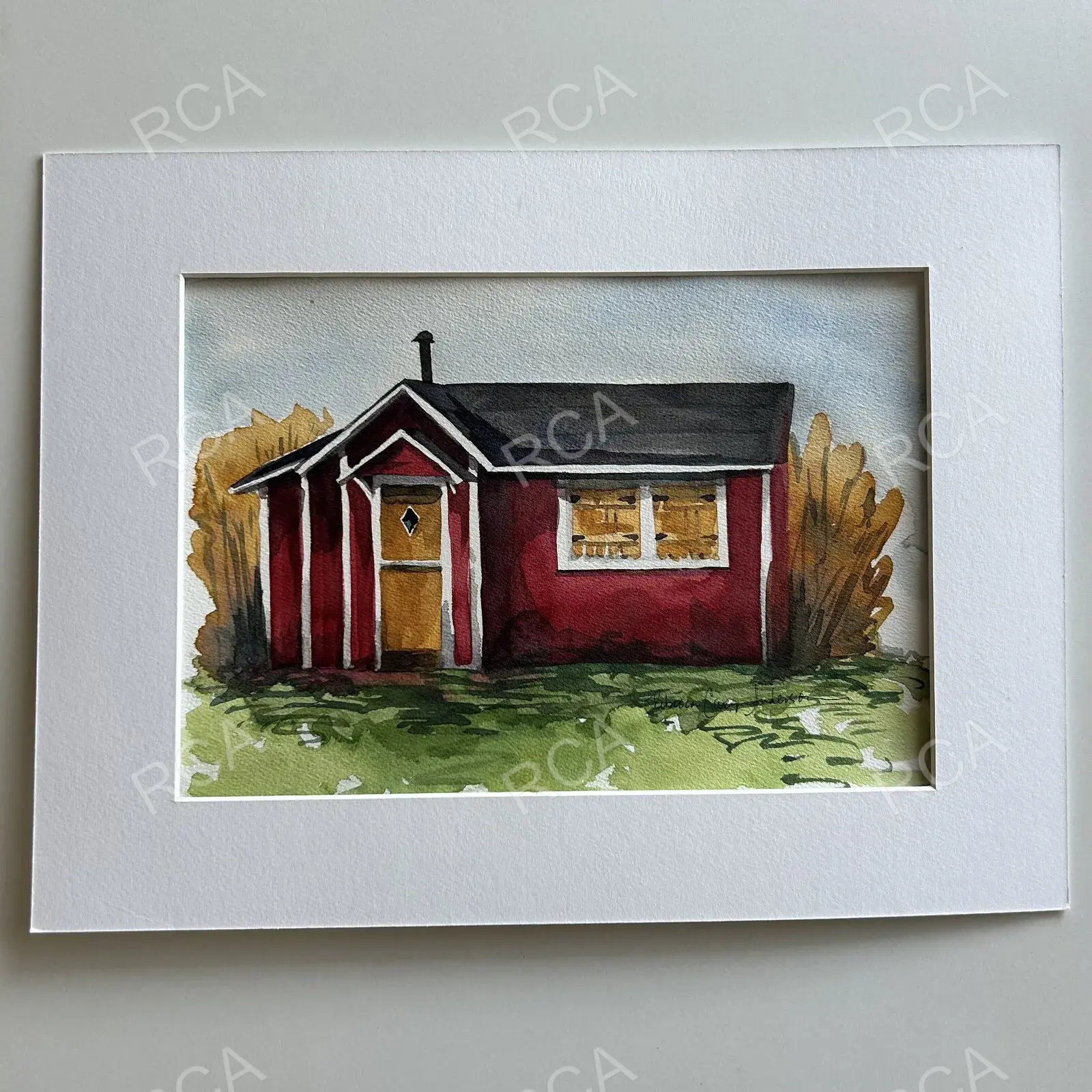 Red with Chimney, Tanto Norra Koloni detail 3