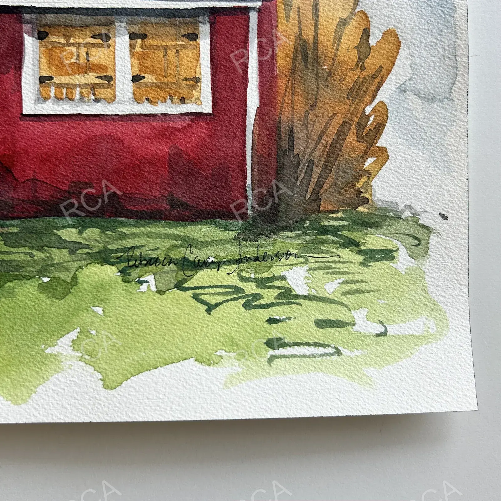Red with Chimney, Tanto Norra Koloni detail 5