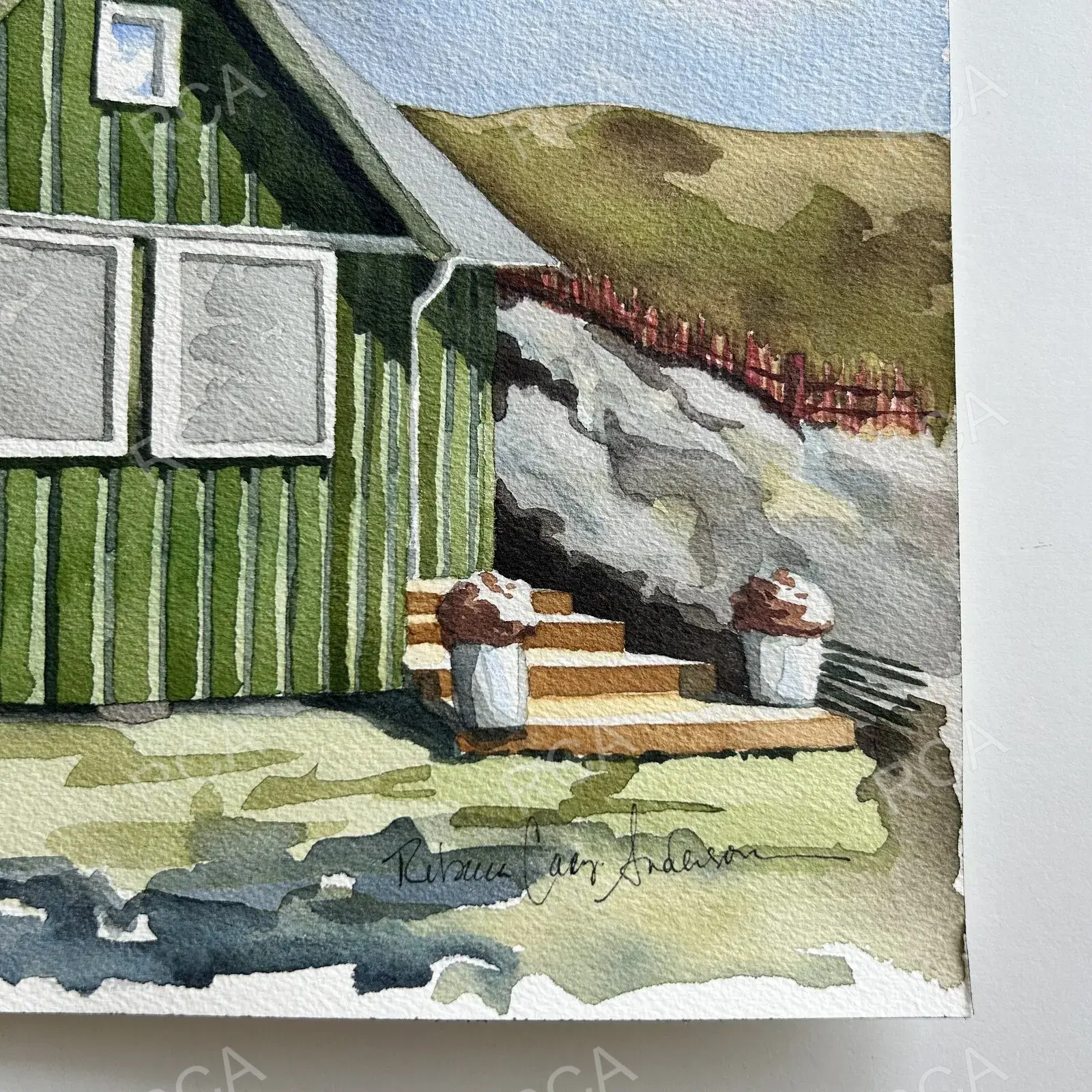 Green Stripes, Södra Tantolunden detail 5