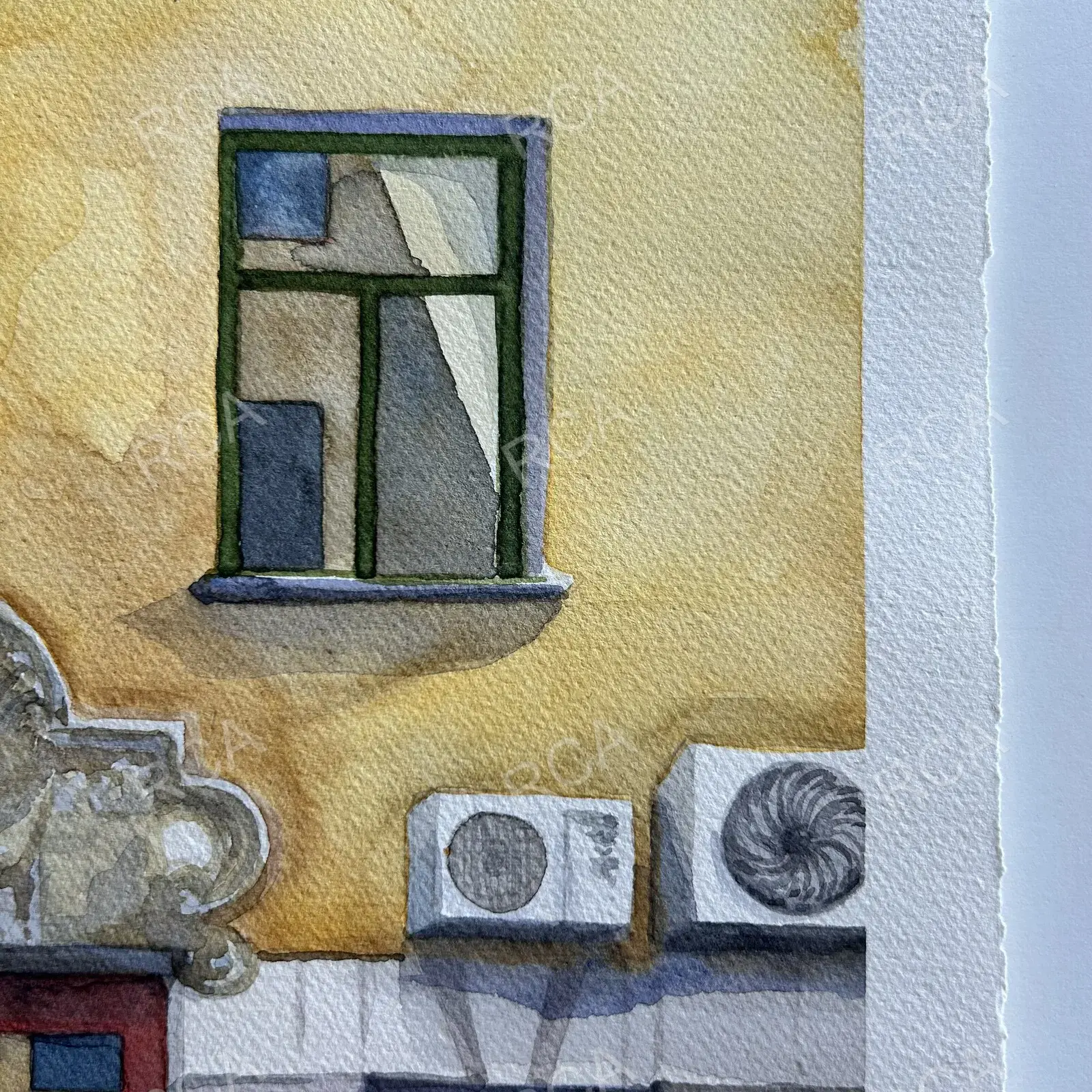 Yellow #14, Södermalm detail 4