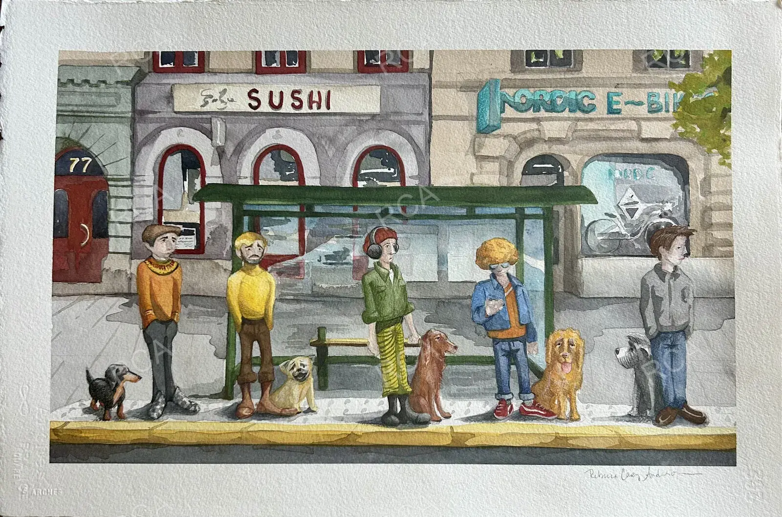 The Bus Stop, Hornsgatan