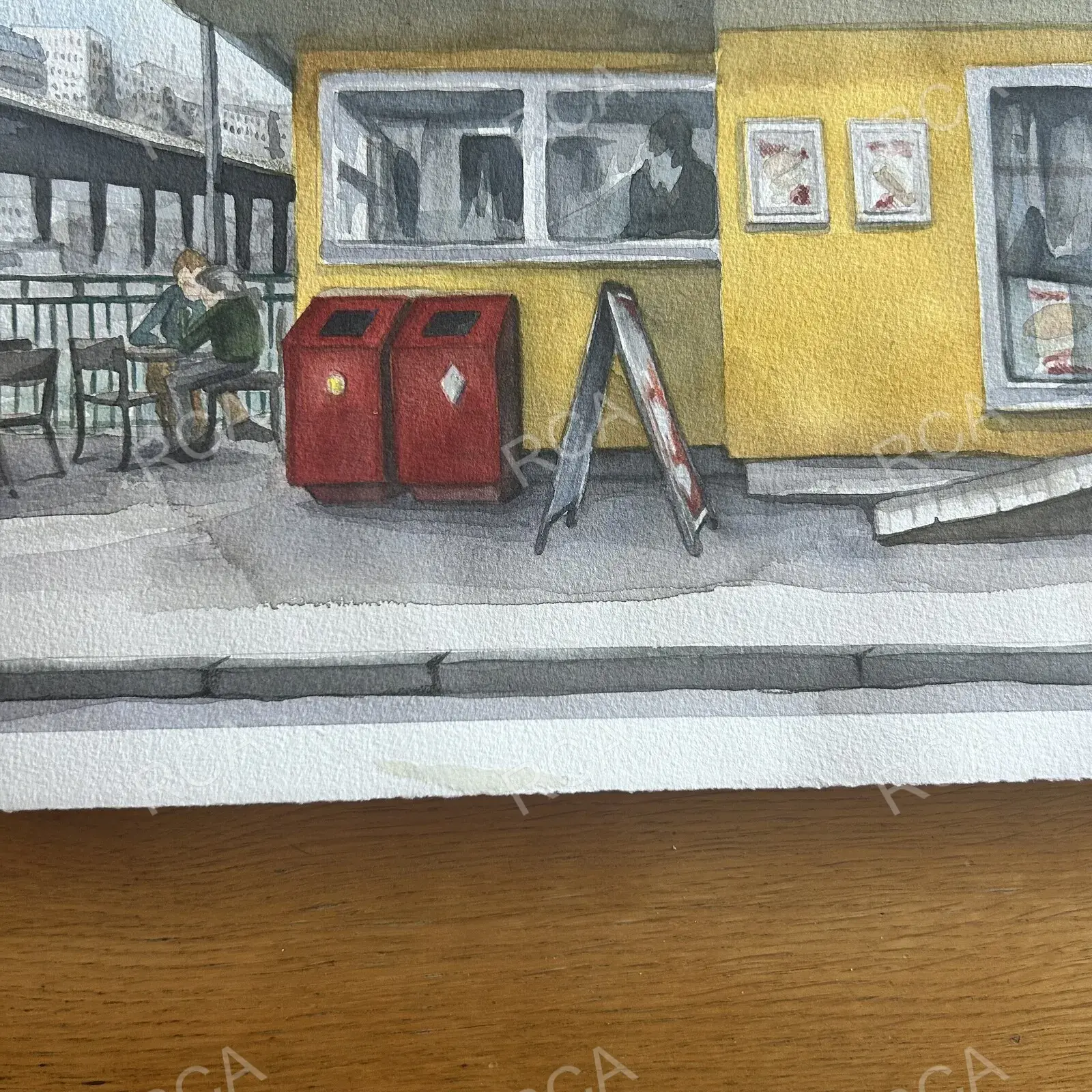 Daisy's, Hornstull detail 5