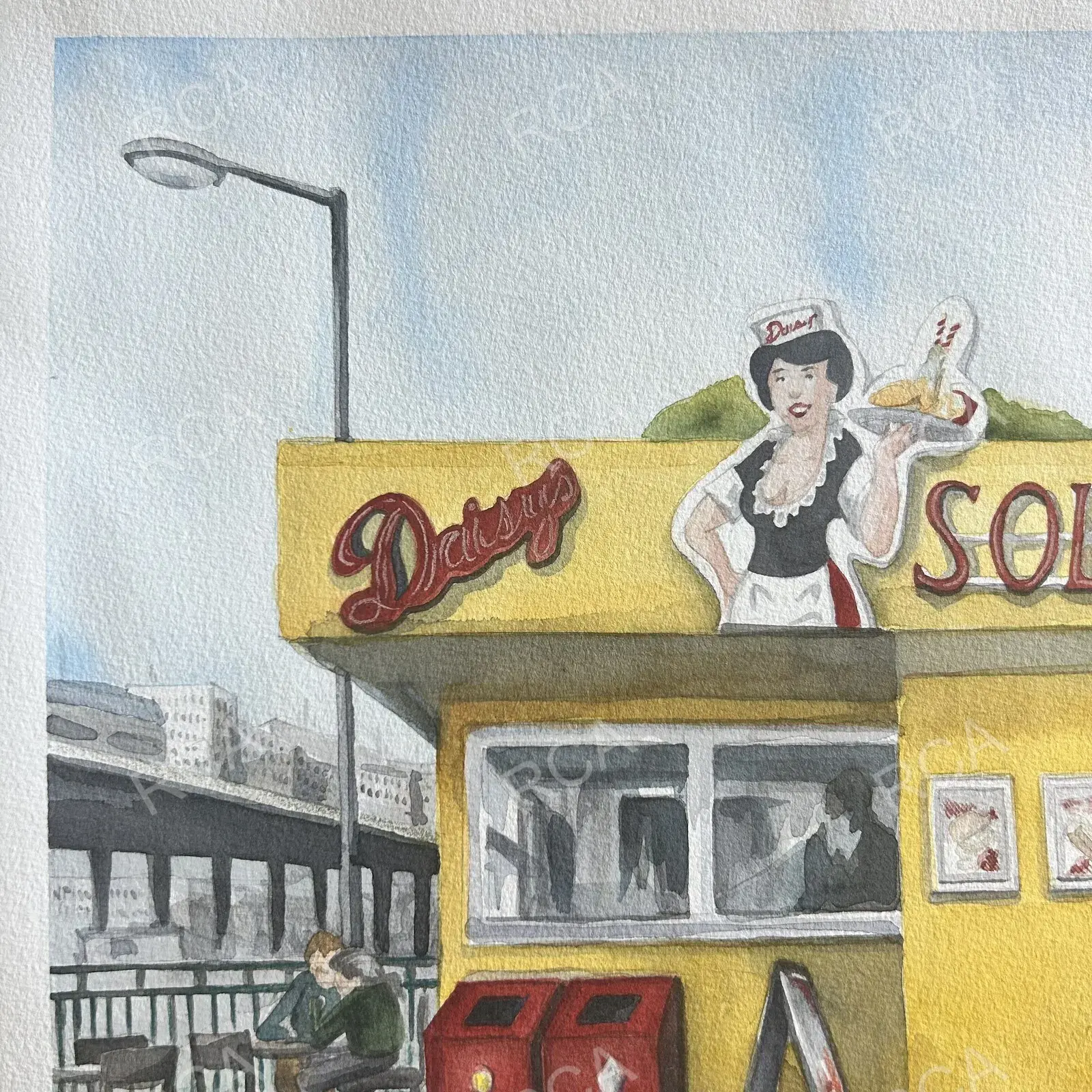 Daisy's, Hornstull detail 6