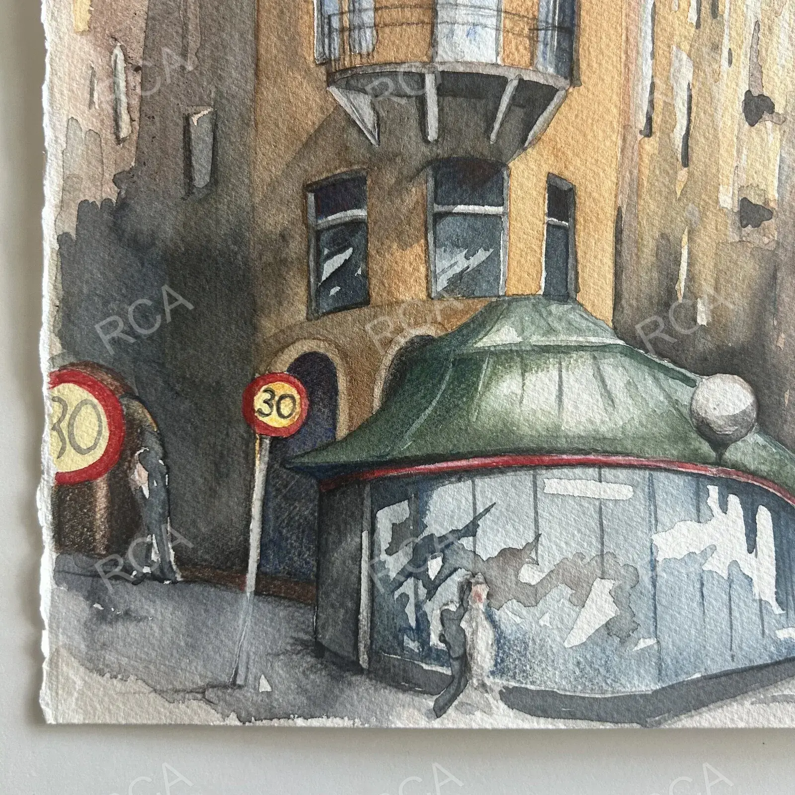 Ingmar Bergmans Gata, Riche detail 5