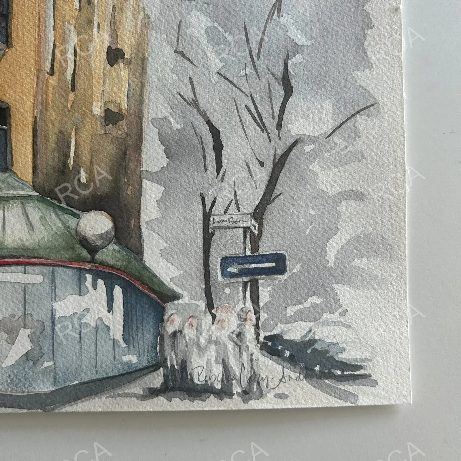 Ingmar Bergmans Gata, Riche detail 6