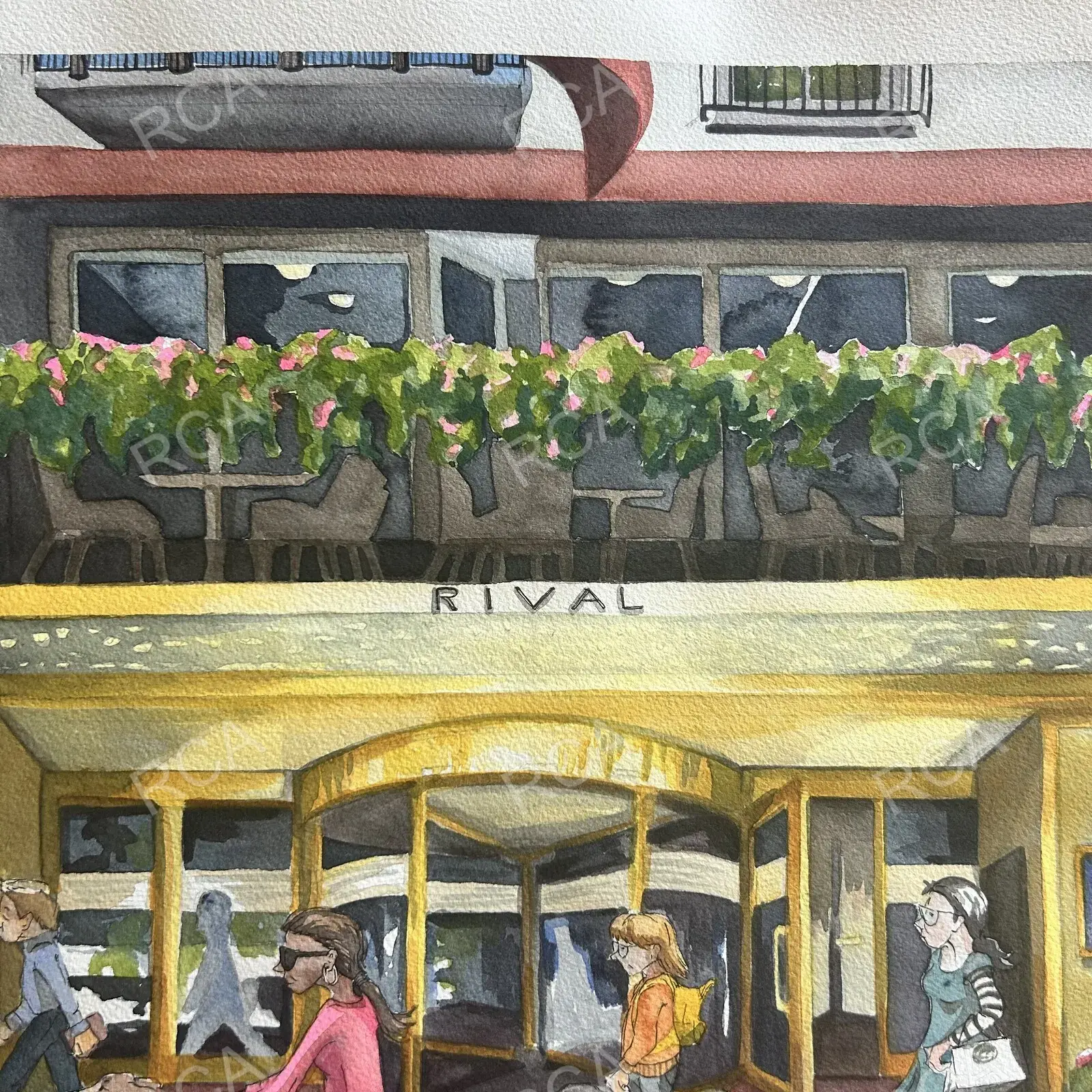 Rival, Mariatorget detail 4