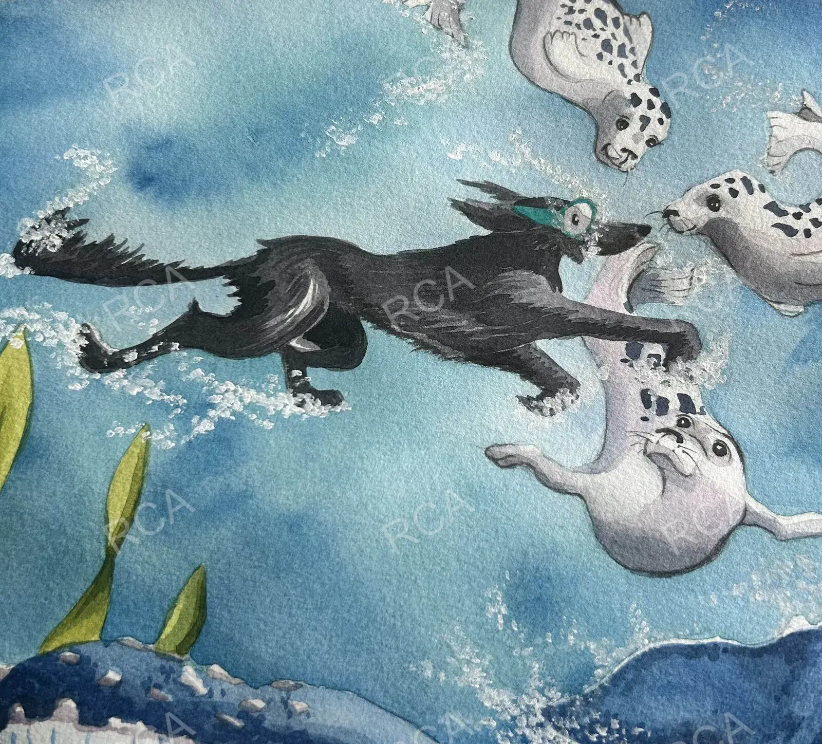 Making Friends detail 4